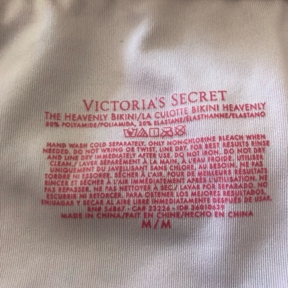 Victoria’s Secret Heavenly 3PC Fold Over Paisley Bikini Tankini M Halter Style - Picture 12 of 13